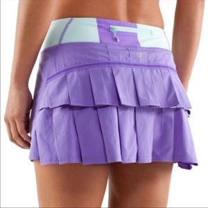 Lululemon Run Pace Setter Skirt 2 Purple